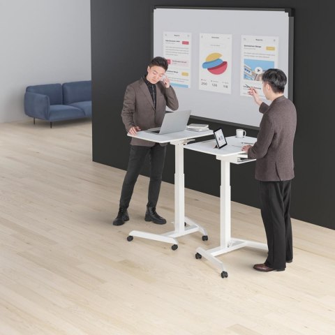 Stolik stojak pod laptopa odchylany regulowany z półką 80 x 56 cm 760 - 1130 mm FROMM&STARCK Stolik stojak pod laptopa odchylany regulowany z półką 80 x 56 cm 760 - 1130 mm FROMM&STARCK