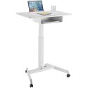 Stolik stojak pod laptopa odchylany regulowany z półką 80 x 56 cm 760 - 1130 mm FROMM&amp;STARCK