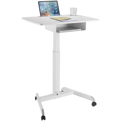 Stolik stojak pod laptopa odchylany regulowany z półką 80 x 56 cm 760 - 1130 mm FROMM&STARCK Stolik stojak pod laptopa odchylany regulowany z półką 80 x 56 cm 760 - 1130 mm FROMM&STARCK