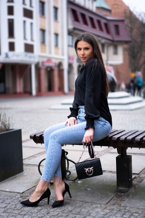 Bluzka Glou Black Black ONE SIZE Bluzka Glou Black Black ONE SIZE