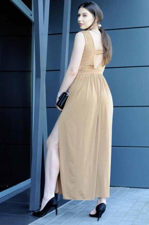 Sukienka Folowia Camel Camel ONE SIZE Sukienka Folowia Camel Camel ONE SIZE