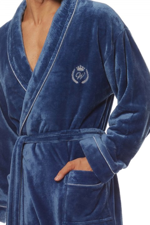 Szlafrok Luca 2111 Navy Navy M Szlafrok Luca 2111 Navy Navy M