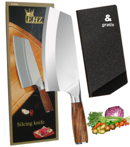 Tasak nóż kuchenny Szefa kuchni kuta japońska stal