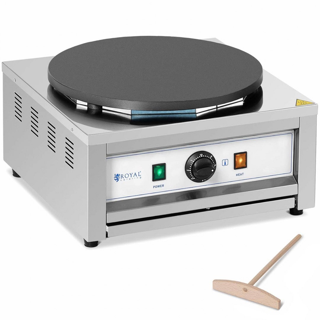 Naleśnikarka okrągła elektryczna śr. 40 cm 0-300 C 3000 W Royal Catering Naleśnikarka okrągła elektryczna śr. 40 cm 0-300 C 3000 W Royal Catering