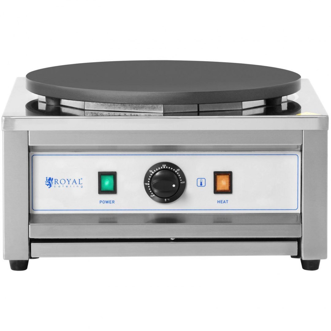 Naleśnikarka okrągła elektryczna śr. 40 cm 0-300 C 3000 W Royal Catering Naleśnikarka okrągła elektryczna śr. 40 cm 0-300 C 3000 W Royal Catering