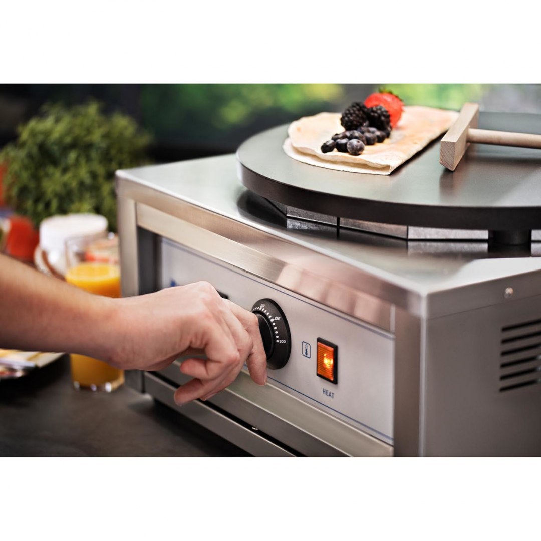 Naleśnikarka okrągła elektryczna śr. 40 cm 0-300 C 3000 W Royal Catering Naleśnikarka okrągła elektryczna śr. 40 cm 0-300 C 3000 W Royal Catering