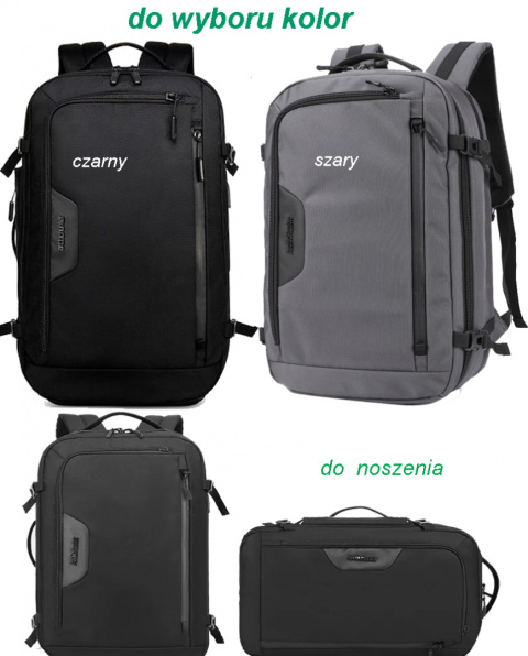 Plecak na laptopa Arctic Hunter i torba USB 15,6" Plecak na laptopa Arctic Hunter i torba USB 15,6"