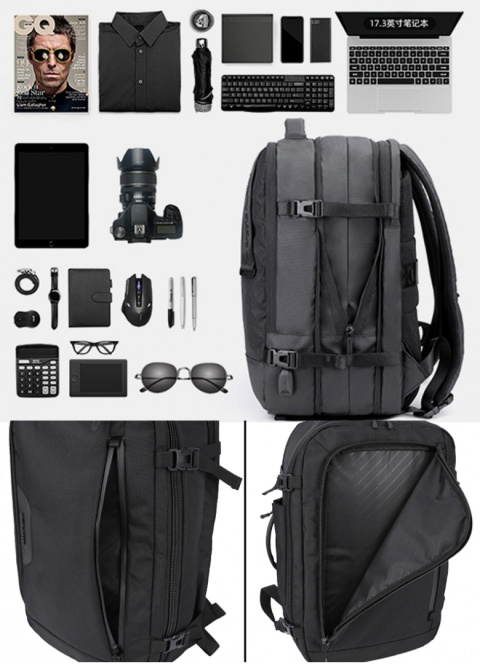 Plecak na laptopa Arctic Hunter i torba USB 15,6" Plecak na laptopa Arctic Hunter i torba USB 15,6"