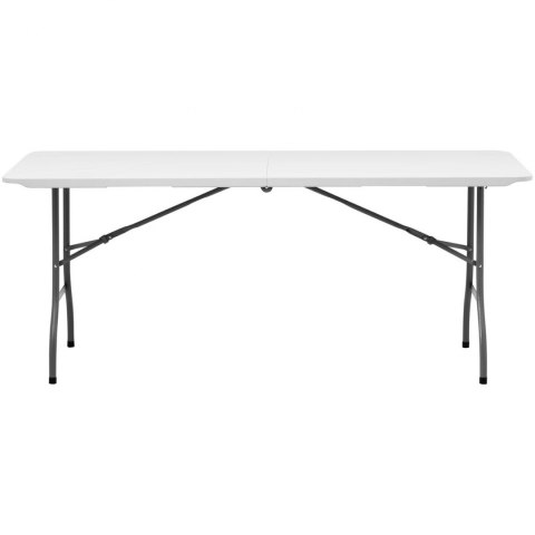 Stół cateringowy ogrodowy składany biały do 150 kg 180 x 75 x 74 cm Royal Catering Stół cateringowy ogrodowy składany biały do 150 kg 180 x 75 x 74 cm Royal Catering