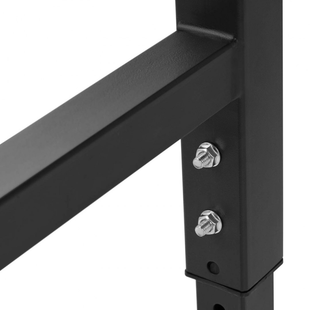 Stół warsztatowy regulowany z drewnianym blatem 680 kg 122 x 51 cm MSW Stół warsztatowy regulowany z drewnianym blatem 680 kg 122 x 51 cm MSW