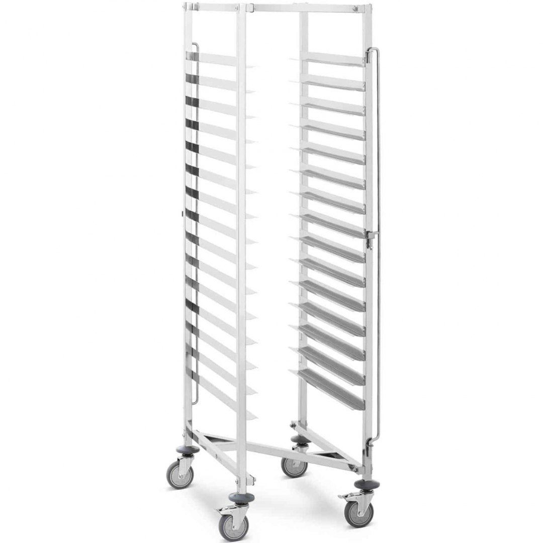Wózek piekarniczy transportowy do blach tac 15 półek 600 x 400 mm Royal Catering Wózek piekarniczy transportowy do blach tac 15 półek 600 x 400 mm Royal Catering