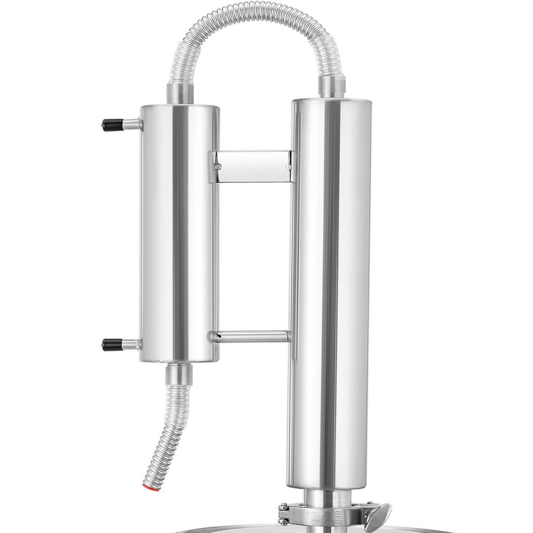 Destylator destylarka ze stali nierdzewnej z alkoholomierzem 20 l Royal Catering Destylator destylarka ze stali nierdzewnej z alkoholomierzem 20 l Royal Catering