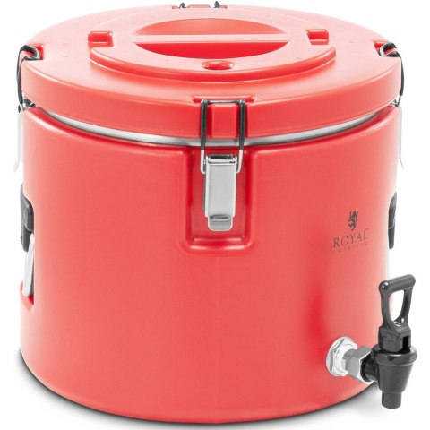 Termos gastronomiczny cateringowy z kranem do transportu napojów 15 l Royal Catering Termos gastronomiczny cateringowy z kranem do transportu napojów 15 l Royal Catering