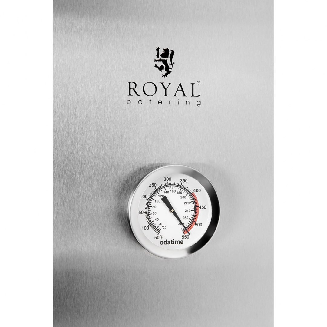 Wędzarnia elektryczna piec do wędzenia 4 ruszty 105 l 1000 W Royal Catering Wędzarnia elektryczna piec do wędzenia 4 ruszty 105 l 1000 W Royal Catering