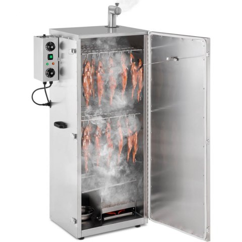 Wędzarnia elektryczna piec do wędzenia 8 rusztów 147 l 1000 W Royal Catering Wędzarnia elektryczna piec do wędzenia 8 rusztów 147 l 1000 W Royal Catering