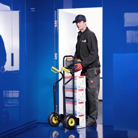 Wózek magazynowy transportowy młynarka STAL do 250 kg MSW Wózek magazynowy transportowy młynarka STAL do 250 kg MSW