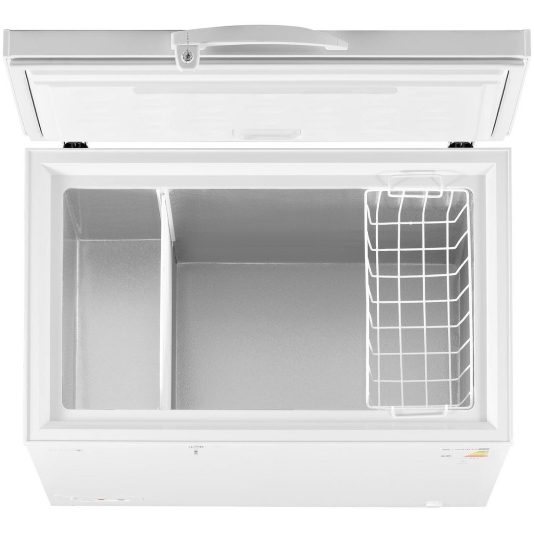 Zamrażarka skrzyniowa zamykana na klucz 1 kosz 152 l -12 do -28 C 78 W Royal Catering Zamrażarka skrzyniowa zamykana na klucz 1 kosz 152 l -12 do -28 C 78 W Royal Catering