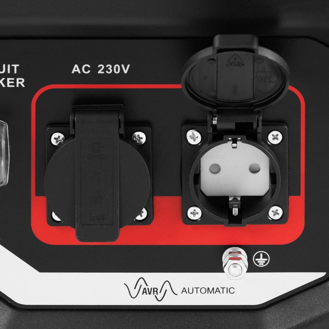 Agregat prądotwórczy generator prądu z rozruchem ręcznym 15 l 230 V 2800 W MSW Agregat prądotwórczy generator prądu z rozruchem ręcznym 15 l 230 V 2800 W MSW