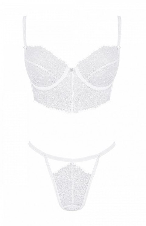 Komplet Bianelle set Biały Biały L/XL Komplet Bianelle set Biały Biały L/XL