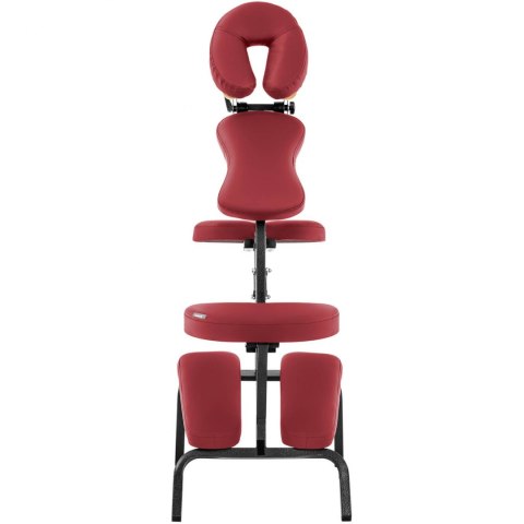 Krzesło do masażu tatuażu przenośne składane Montpellier Red do 130 kg czerwone Physa Krzesło do masażu tatuażu przenośne składane Montpellier Red do 130 kg czerwone Physa