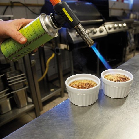 Palnik gazowy uniwersalny gastronomiczny Creme Brulle 1kW ZESTAW MEVA Palnik gazowy uniwersalny gastronomiczny Creme Brulle 1kW ZESTAW MEVA