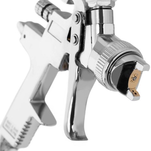 Pistolet malarski lakierniczy do malowania natryskowego HVLP 3 dysze 600 ml 3.5-5 bar MSW Pistolet malarski lakierniczy do malowania natryskowego HVLP 3 dysze 600 ml 3.5-5 bar MSW