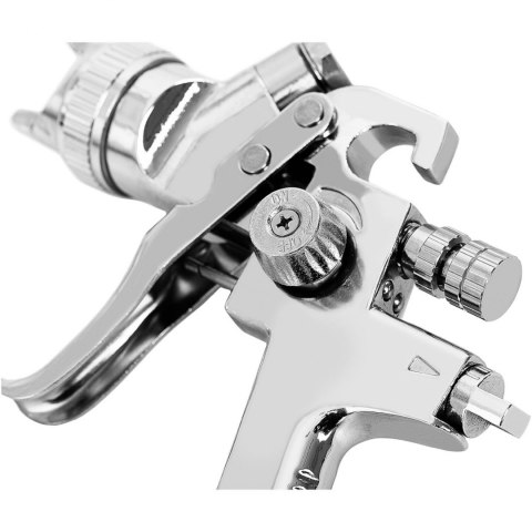 Pistolet malarski lakierniczy do malowania natryskowego HVLP 3 dysze 600 ml 3.5-5 bar MSW Pistolet malarski lakierniczy do malowania natryskowego HVLP 3 dysze 600 ml 3.5-5 bar MSW