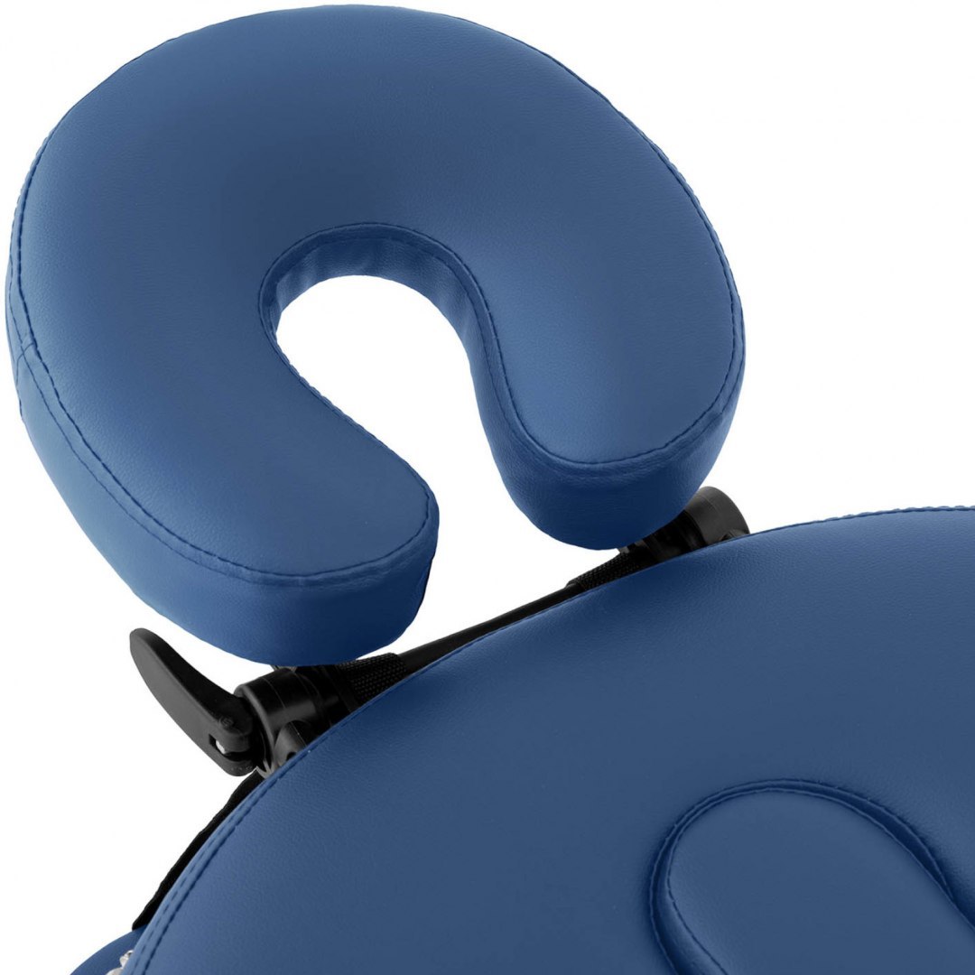 Stół łóżko do masażu przenośne składane z drewnianym stelażem Colmar Blue do 227 kg niebieskie Physa Stół łóżko do masażu przenośne składane z drewnianym stelażem Colmar Blue do 227 kg niebieskie Physa