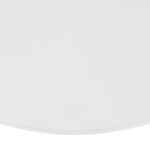 Stół stolik okrągły cateringowy barowy składany biały do 100 kg śr. 80 cm x 110 cm Royal Catering Stół stolik okrągły cateringowy barowy składany biały do 100 kg śr. 80 cm x 110 cm Royal Catering