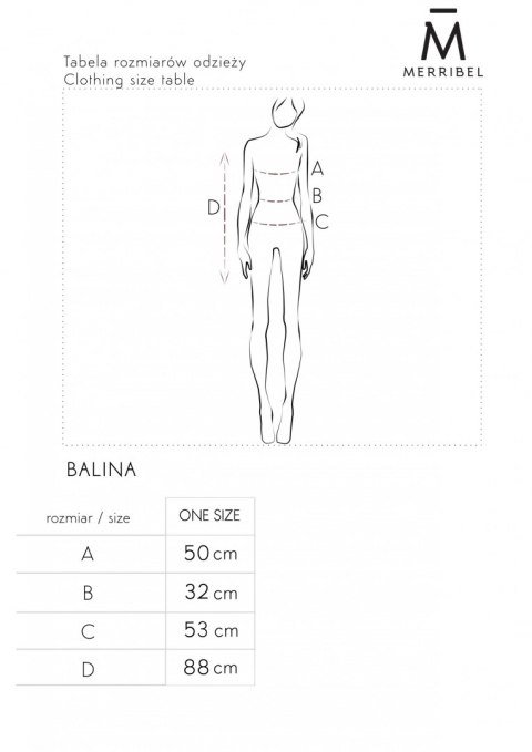 Sukienka Balina Turquoise Turquoise ONE SIZE Sukienka Balina Turquoise Turquoise ONE SIZE