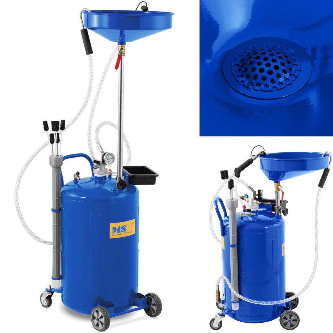 Zlewarka odsysarka pneumatyczna do oleju 70 l MSW Zlewarka odsysarka pneumatyczna do oleju 70 l MSW
