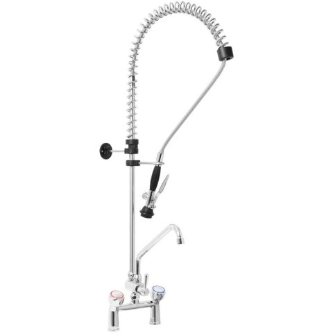 Bateria gastronomiczna kuchenna umywalkowa z prysznicem kranem 100 cm Monolith Bateria gastronomiczna kuchenna umywalkowa z prysznicem kranem 100 cm Monolith