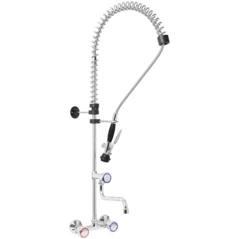 Bateria gastronomiczna kuchenna zlewozmywakowa z prysznicem kranem 100 cm Monolith Bateria gastronomiczna kuchenna zlewozmywakowa z prysznicem kranem 100 cm Monolith