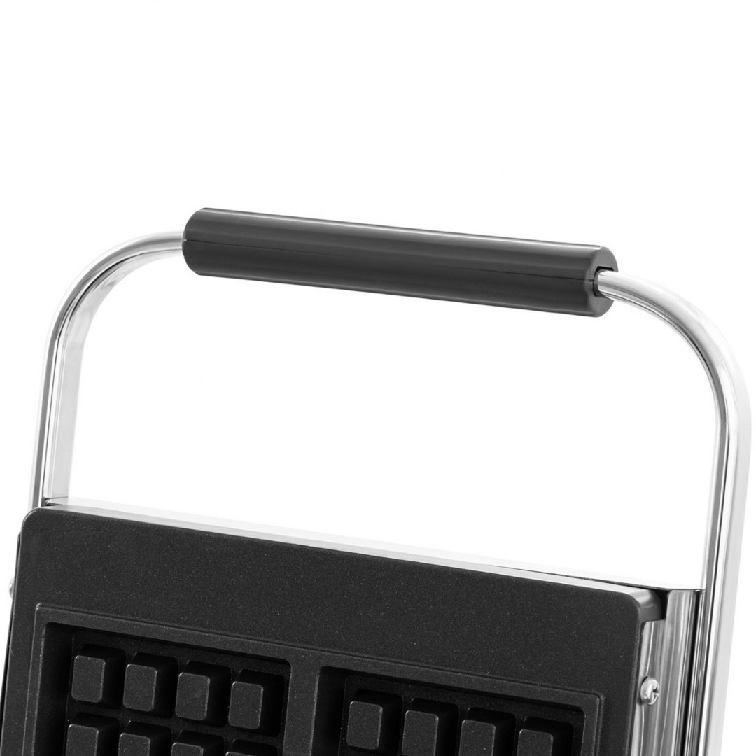 Gofrownica prostokątna podwójna na 4 gofry belgijskie 2 x 2000 W Royal Catering Gofrownica prostokątna podwójna na 4 gofry belgijskie 2 x 2000 W Royal Catering