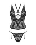 Gorset Alessya Czarny Czarny XS/S