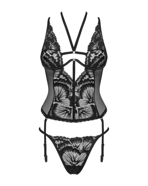 Gorset Alessya Czarny Czarny XS/S Gorset Alessya Czarny Czarny XS/S