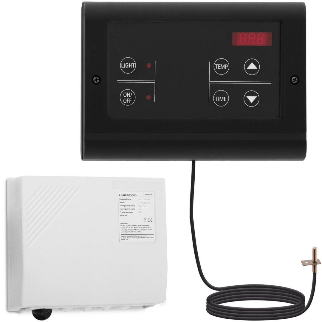 Panel sterujący kontroler sterownik do sauny pieca 400 V UNIPRODO Panel sterujący kontroler sterownik do sauny pieca 400 V UNIPRODO