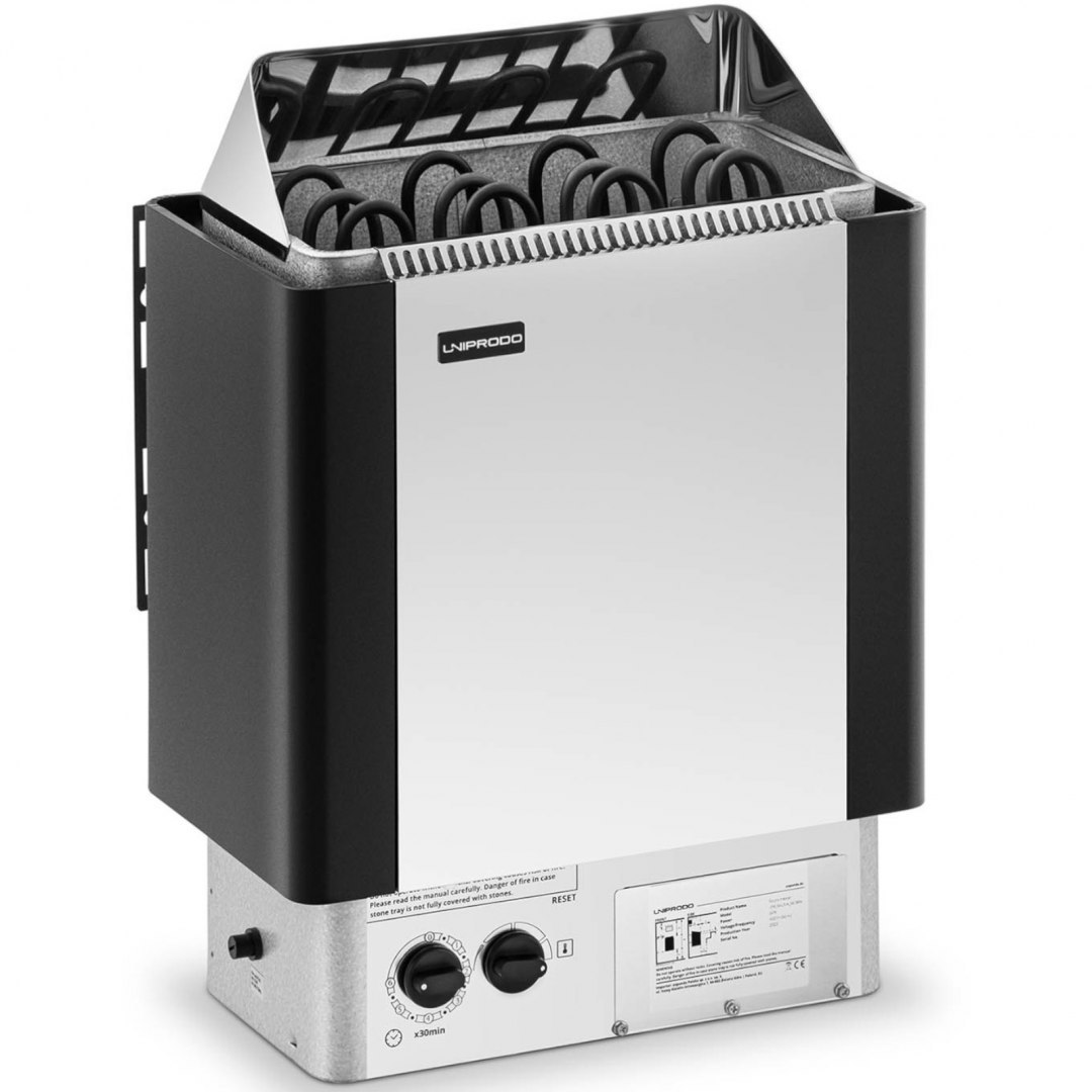 Piec do sauny elektryczny 5-9 m3 do 110C 400 V 6 kW UNIPRODO Piec do sauny elektryczny 5-9 m3 do 110C 400 V 6 kW UNIPRODO