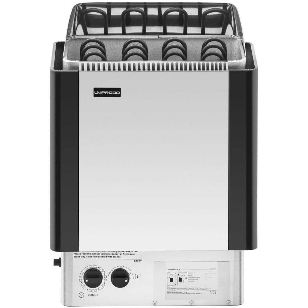 Piec do sauny elektryczny 5-9 m3 do 110C 400 V 6 kW UNIPRODO Piec do sauny elektryczny 5-9 m3 do 110C 400 V 6 kW UNIPRODO