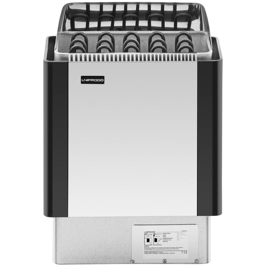 Piec do sauny elektryczny 8-12 m3 do 110C 400 V 8 kW UNIPRODO Piec do sauny elektryczny 8-12 m3 do 110C 400 V 8 kW UNIPRODO