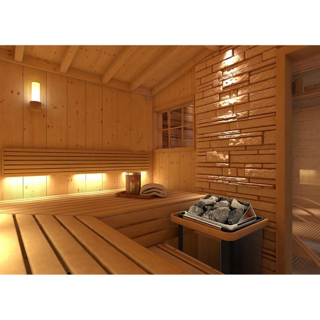 Piec elektryczny do sauny suchej 5-9 m3 do 110C 400 V 6 kW UNIPRODO