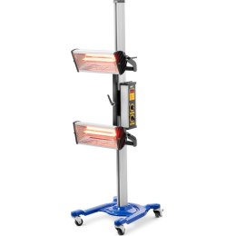 Promiennik podczerwieni warsztatowy lakierniczy do suszenia karoserii na statywie 2 x 1000 W MSW