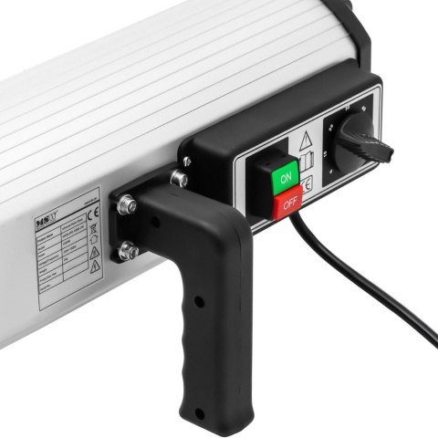 Promiennik podczerwieni warsztatowy lampa lakiernicza do karoserii 30-100C 1000 W MSW Promiennik podczerwieni warsztatowy lampa lakiernicza do karoserii 30-100C 1000 W MSW
