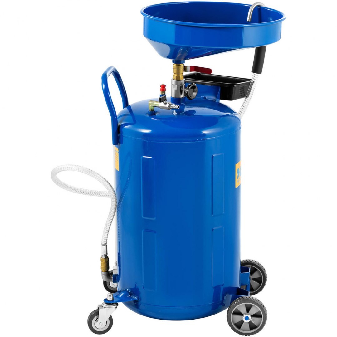 Zlewarka odsysarka pneumatyczna do oleju 3 l/min 70 l MSW Zlewarka odsysarka pneumatyczna do oleju 3 l/min 70 l MSW