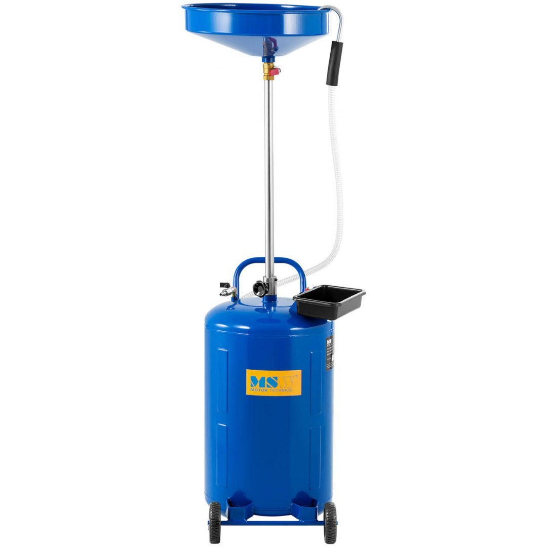 Zlewarka odsysarka pneumatyczna do oleju 3 l/min 70 l MSW Zlewarka odsysarka pneumatyczna do oleju 3 l/min 70 l MSW