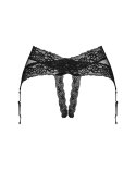 Pas do pończoch Lacrisia garter belt Czarny XL/XXL