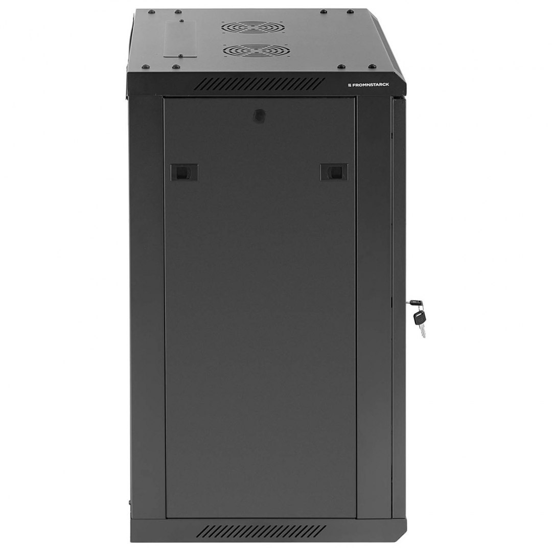 Szafa RACK serwerowa instalacyjna wisząca 19'' 15U IP20 do 60 kg 60x45x87 cm CZARNA FROMM&STARCK Szafa RACK serwerowa instalacyjna wisząca 19'' 15U IP20 do 60 kg 60x45x87 cm CZARNA FROMM&STARCK