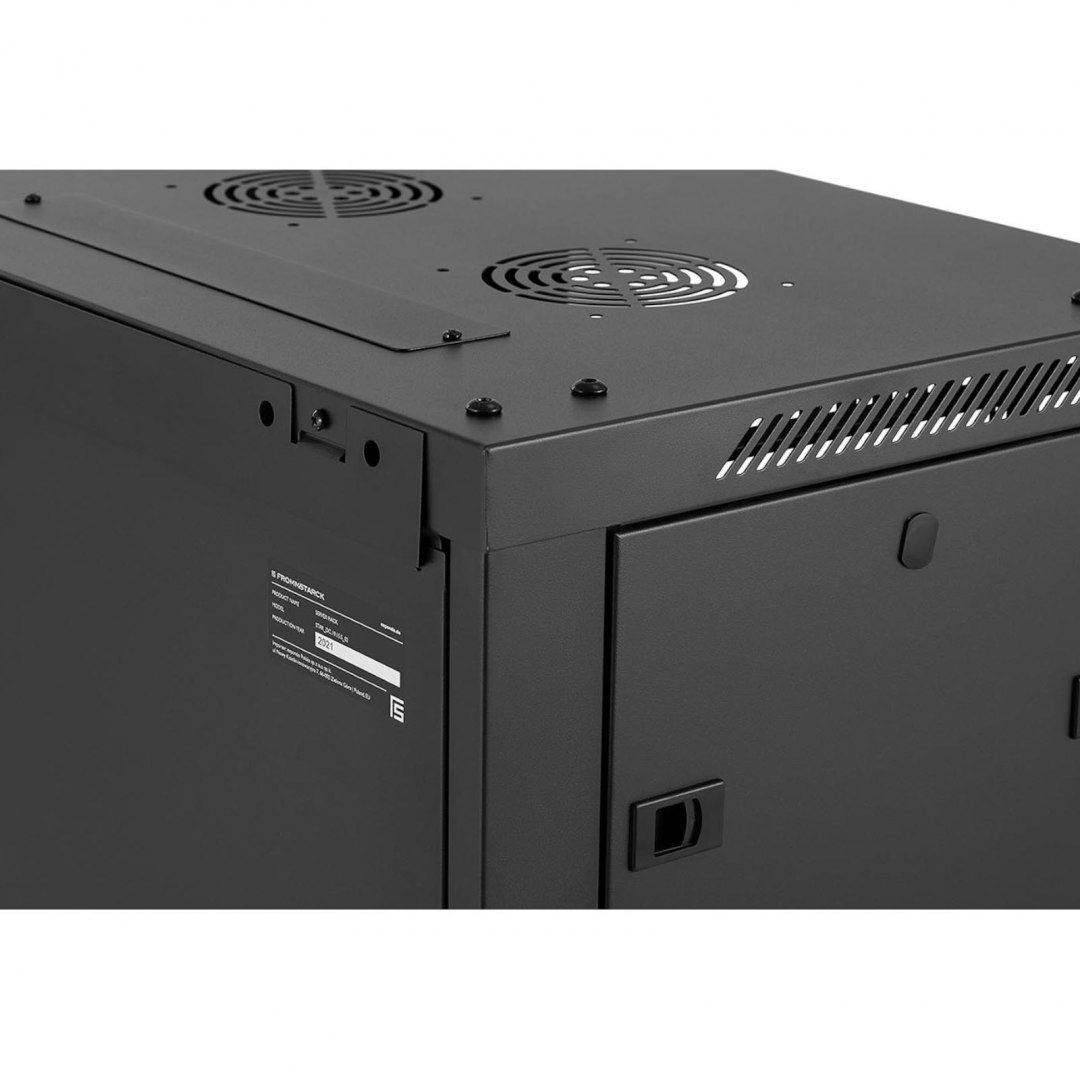 Szafa RACK serwerowa instalacyjna wisząca 19'' 15U IP20 do 60 kg 60x45x87 cm CZARNA FROMM&STARCK Szafa RACK serwerowa instalacyjna wisząca 19'' 15U IP20 do 60 kg 60x45x87 cm CZARNA FROMM&STARCK