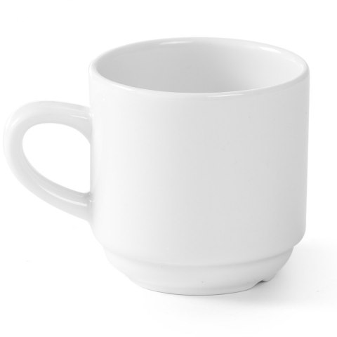 Filiżanka do kawy hotelowa OPTIMA biała porcelana 90ml zestaw 12szt. - Hendi 770900 Hendi Filiżanka do kawy hotelowa OPTIMA biała porcelana 90ml zestaw 12szt. - Hendi 770900 Hendi