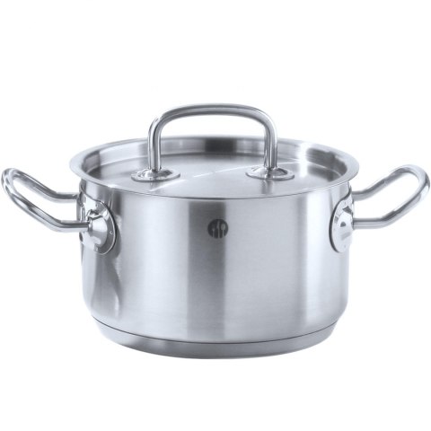 Garnek niski Kitchen Line z pokrywką 3 l śr. 200 x 95 h - Hendi 836019 Hendi Garnek niski Kitchen Line z pokrywką 3 l śr. 200 x 95 h - Hendi 836019 Hendi